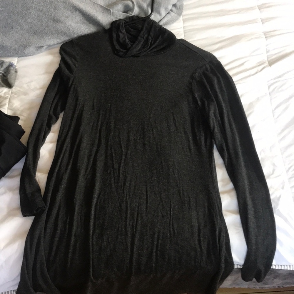 Dark gray dress